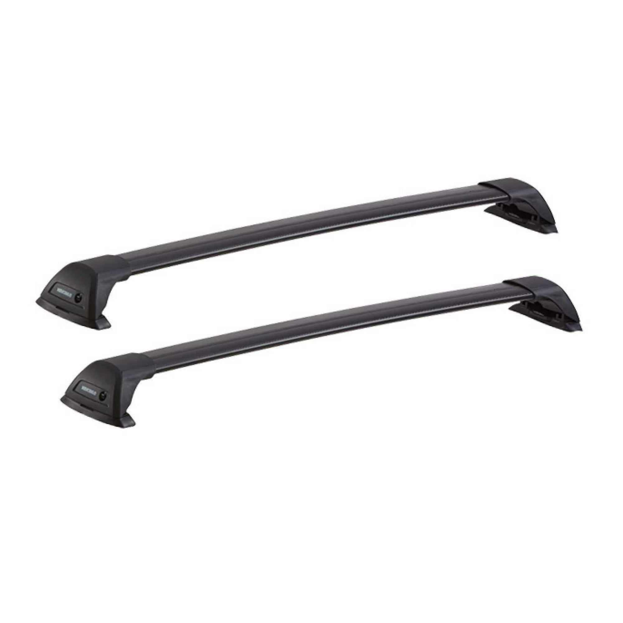Yakima Products 8000456 Roof Rack Cross Bar FlushBar Component For Yakima Roof Rack Medium Aluminum Black Single With Integrated Tower Walmart