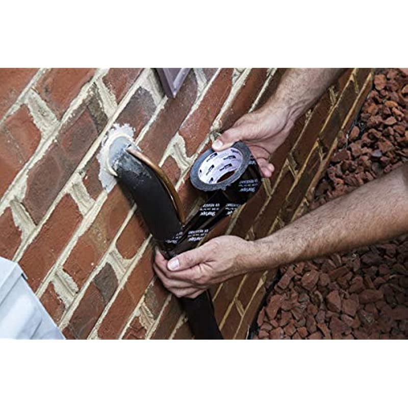 Shurtape LS 300 HVAC Line Set Tape, 55m Length x 48mm Width, Black