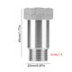 thumbnail image 4 of Adaptador Enchufe Acero Inoxidable 304 Extensor Junta Extensión Sensor Oxígeno M18x1.5, 4 of 5