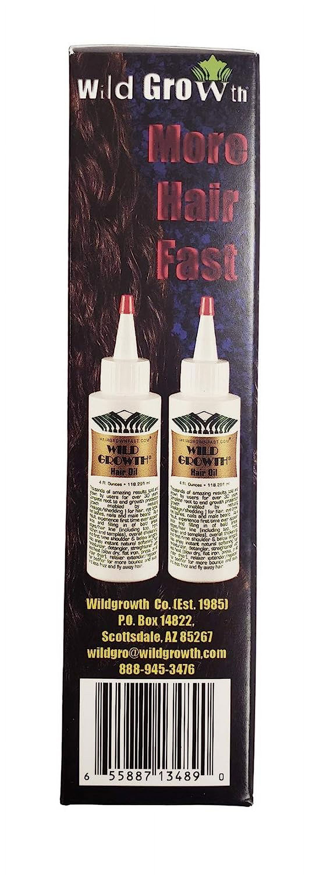 Wild Growth Hair Oil 4oz "Pack of 2"