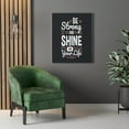 thumbnail image 3 of Inspirational Wall Art Be Strong And Shine Wall Art Motivation Wall Decor for Home Office Gym Inspiring Success Quote Print Ready to Hang Unframed, 3 of 16