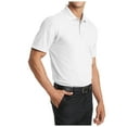 thumbnail image 3 of Yellow Rooster Mens Short Sleeve Dry Zone Grid Polo White L, 3 of 4