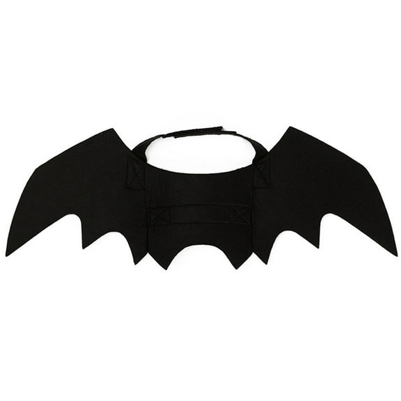 Bat Costume for Dogs Pet Halloween Holiday Accessories Hooded Coat Bat Theme Coat Photo Props