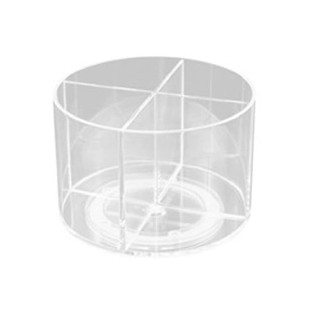 Rotatable Makeup Holder Multiple Layer Rotating Cosmetic Organizers with Divided Compartments for Efficient Storage