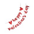 thumbnail image 4 of Miangastore Festive Atmosphere Red Glitter Banner 1Pack 6.7X3.1X0.4In, 4 of 8