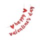 thumbnail image 3 of Feliz Día de San Valentín Banner Glitter Banner Party Decoración colgante (rojo), 3 of 5