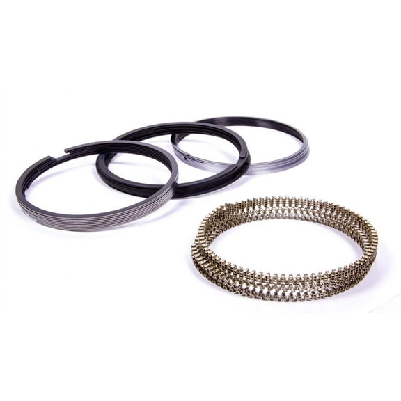 JE Pistons J75008-4125-5 Premium Race Series Piston Rings, File Fit for 1.2 x 1.5 x 3.0 mm Thick - Low Tension