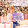 thumbnail image 2 of Unicorn Gifts Toys for Girls Age 4 5 6 7 8 9 10 Years Old Unicorn Birthday Gifts Ideas Blanket Gifts Baskets for Daughter, Kids, Teen, Unicorn Gifts Boxes As Christmas Thanksgiving Day Gifts, 2 of 7
