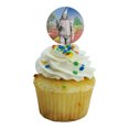 thumbnail image 5 of Wizard of Oz Tin Man Character Cupcake Picks Toppers Decoration Set of 6, 5 of 7