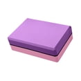 thumbnail image 1 of Bloque portátil de 9"x6"x3" para ejercicios de equilibrio, ideal para pilates, regalos y entrenamientos en casa. Violento y rosa, 1 of 8