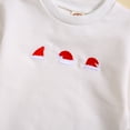 Baby onesie Girls 69, Boys Girls Long Sleeve Christmas Tree Embroidery