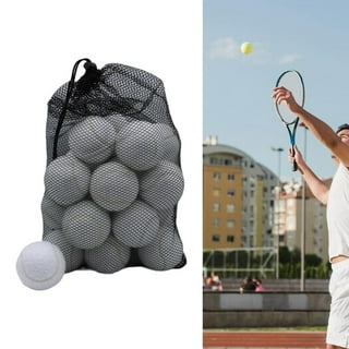 Lot de 4 balles d'entraînement de tennis avec ficelle, outil