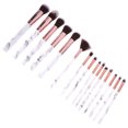 thumbnail image 6 of UPKOCH 15 Pcs Makeup Brushes Set Assorted Color Round Bristles For Women Daily Use, 6 of 8