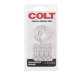 thumbnail image 3 of CalExotics COLT Enhancer Rings Stretchy Comfortable Tiered Erection Rings- Clear, 3 of 5