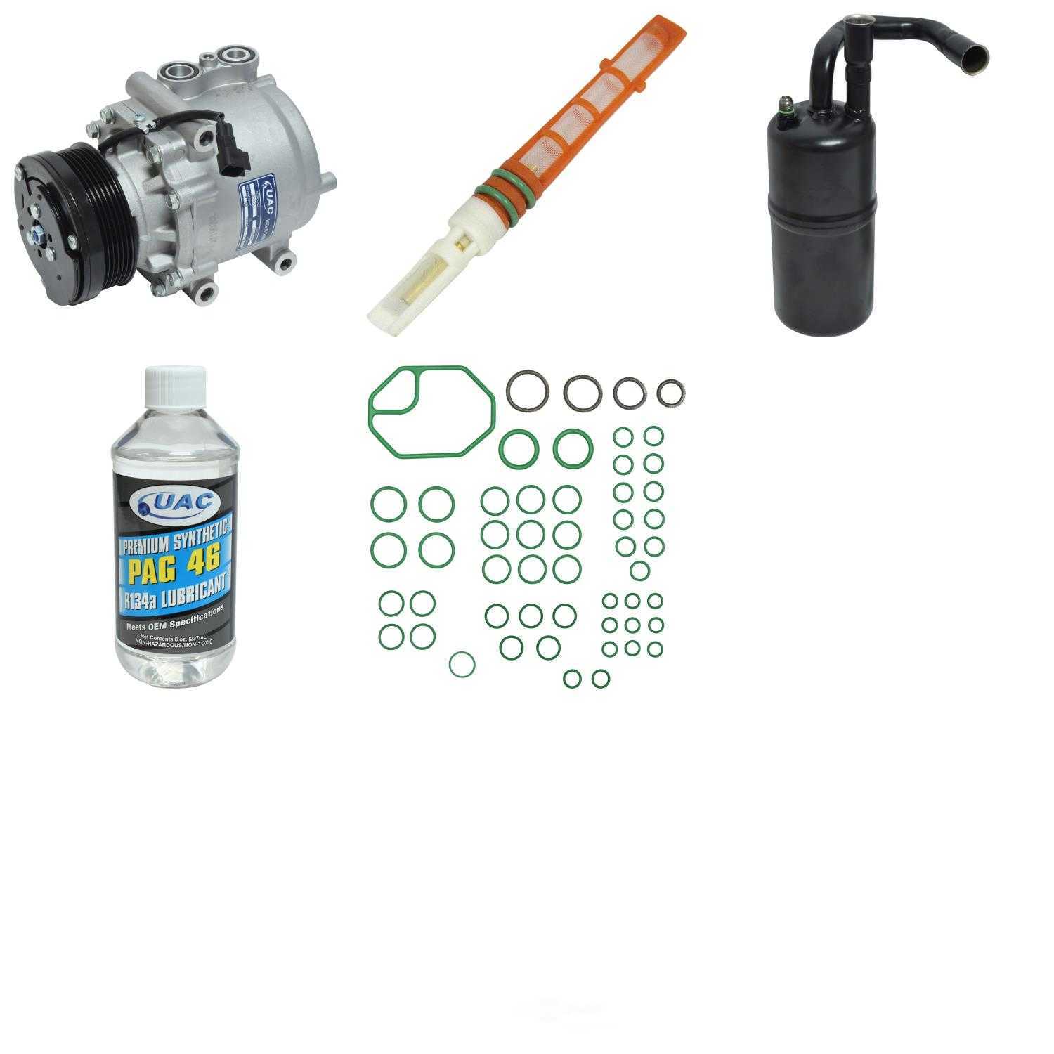 A/C Compressor and Component Kit -- Compressor Replacement Kit Fits select: 2003-2005 MERCURY GRAND MARQUIS, 2003-2005 FORD CROWN VICTORIA