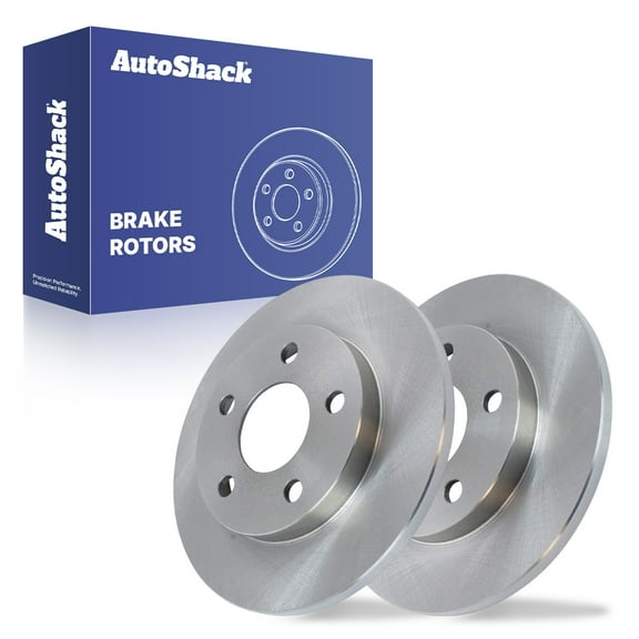 AutoShack 10.63" (269.9 mm) Rear Solid Brake Rotors | Replacement for 2010-2013 Chevrolet Impala 2005-2009 Buick LaCrosse 2014-2016 Chevrolet Impala Limited 2004-2008 Pontiac Grand Prix | 2-PC Set