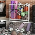 thumbnail image 4 of Ball Storage Bin Rolling Sports Ball Cart, Metal Garage Organizer Sport Rack, Ball Basket Storage, Ball Cage for Garage or Gym, Indoor & Outdoor Sports Equipment Organizer, 4 of 18