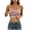 Pink, variant on Women's Braless Tank Top Slim Fit Square Neck Spaghetti Strap Cami Y2K Basic Layering Blouses for Going Out Workouts