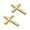 3, variant on Modern Metal Crosses Car Emblems Fade Resistant Design Unique Vehicle Decoration Metal Auto Body Emblems