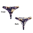 thumbnail image 3 of Fotbe Lavender Flowers Tanga Sin Costuras para Mujer con Estampado – Panties Invisibles, Transpirables y Cómodos para Uso Diario-X-Small, 3 of 6