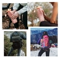thumbnail image 3 of Collapsible Silicone Water Bottle, 600ml Portable Foldable Travel Water Bottle for Hiking & Camping, 3 of 5