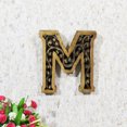 thumbnail image 4 of Handmade Eco-Friendly Wall Décor "M" Alphabet Letter Block, 4 of 5