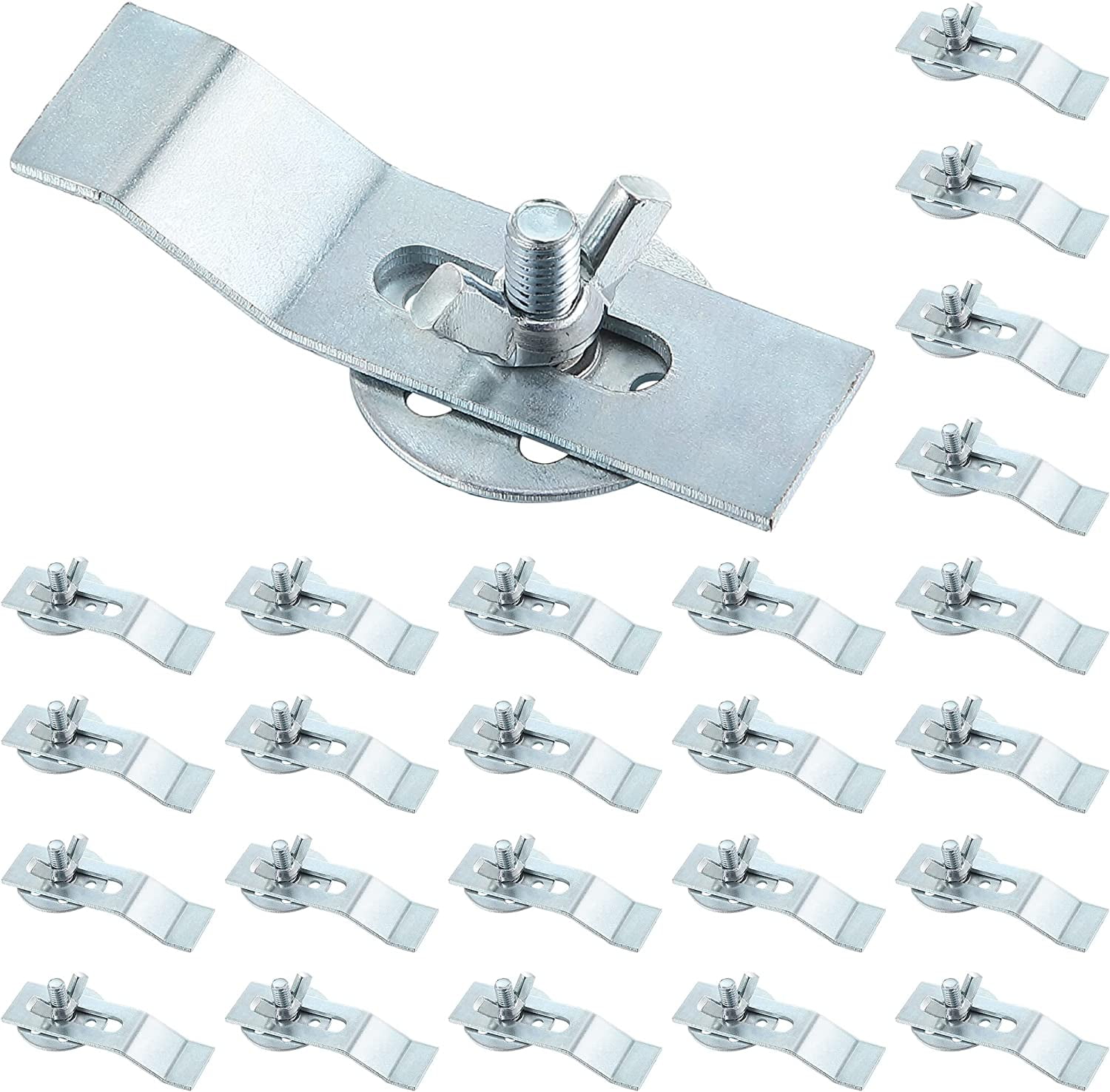 24Pcs Sink Clips Kit, Trianu Undermount Sink Clips, Sink Brackets