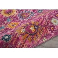 thumbnail image 6 of Nourison Passion Fuchsia 1'10" x 6' Area Rug, Boho, Moroccan, Bed Room, Living Room, Dining Room, Kitchen, , Easy Cleaning, Non Shedding (6' Runner), 6 of 6