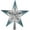 Multi-color, variant on ELAYARD Hollowed Out Christmas Tree Topper Glittering Star Ornament in Silvery Blue, Sparkle Xmas Tree Decoration for Holiday Home,1pc,7.87X7.87X1.18in