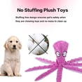 thumbnail image 5 of Coloody Dog Squeaky Octopus Toys- No Stuffing Plush Toy with Sounding Crinkle Paper and Squeaker Inside Pet Puppy Dog Chew Toys(12.6”), 5 of 5