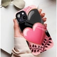 thumbnail image 5 of Heart - shaped Glossy iPhone Case for Valentine's Day Lovers, Elegant Romantic Decor Compatible with iPhone 11/12/13/14/15/16 (Pro Max/Plus), 5 of 9