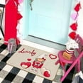 thumbnail image 3 of Taotanxi Valentines Day Door Mat Valentines Welcome Mats Outdoor For Front Door Valentine Gnomes Love Hearts Gifts Non Slip Doormat Indoor Entryway Floor Rug For Outsi, 3 of 8