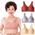 thumbnail image 3 of Front Button Bra  Convenient Front Button Bra Front Closure Sports Bras Women Cotton Ultra Soft Cup Everyday Sleep Bras Front Closure Cotton Sports Bras for Women, 3 of 7