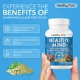 thumbnail image 4 of Healthy One Healthy Mind Brain Nootropic Supplement, 60 Caps, 4 of 16