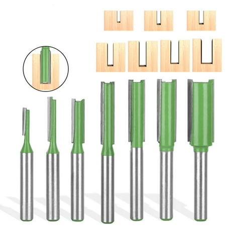 

qiya 6mm Green Double Edge Straight Blade Woodworking Milling Tool Slotting Blade
