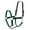 Hunter Green(HGR), variant on Equinavia Loki Adustable Breakaway Horse Halter