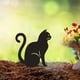 thumbnail image 3 of Estaca para gatos, estaca para jardín y césped, estatua de animales, decoración artística para jardín, regalos para amantes de los gatos Estilo B, 3 of 7