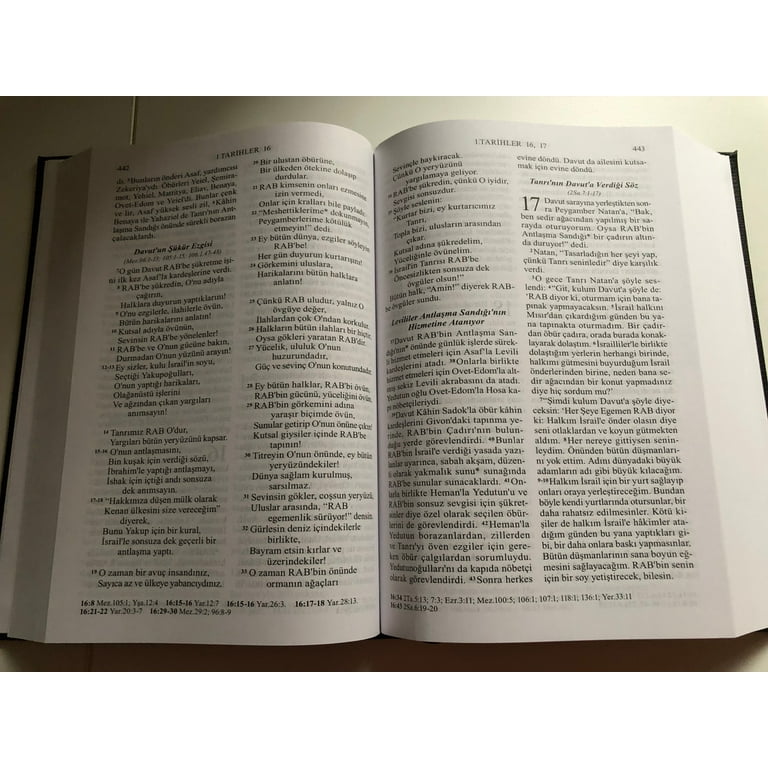 Kutsal Kitap - Tevrat, Zebur, Incil / Turkish Bible Large