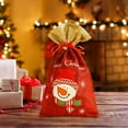 thumbnail image 5 of HongHeng Clearance Under $2.00 Christmas Gift Bags Bags Large Drawstring Gift Bags Drawstring Gift Bags Christmas Decoration Accessories Christmas Candy Party Gifts, 5 of 6