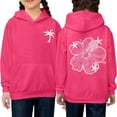 thumbnail image 2 of Tiweut Hoodies for Girls Long Sleeve Soft Sweatshirts Graphic Kids Pullovers Loose Fit Relaxed Fit Clothes 4-5 Y, 2 of 8