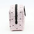 thumbnail image 6 of Impressions Vanity Disney Minnie Mouse 2 Pcs Clutch Set, Waterproof Travel Makeup Bag (Black/Pink), 6 of 9