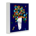 thumbnail image 4 of Stupell Industries Abstract Flower Vase Botanical & Floral Painting White Framed Art Print Wall Art, 17 x 17, 4 of 10