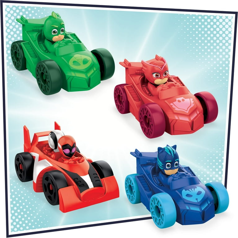 ミニカー Pj masks PJ Masks Animal Power Smash and Zoom Racetrack Preschool Toy