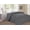 Gray, variant on 3-Piece Solid Down Alternative Comforter, Double-Filled Comforter with MaSerieshing Pillow Shams, Full/Queen, White