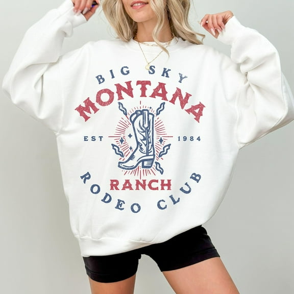 DOPASHIRT Big Sky Shirt, Vintage Wash Wyoming Shirt, Trendy Rodeo Club Shirt, Wild West, Western Clothing, Retro Midwest Cowboy Apparel Unisex S-5XL Hot Trending Shirt, Vintage Birthday Gift