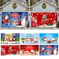 EIALIVE Christmas Garage Door Tapestry Home Background Wall Cloth