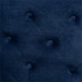 thumbnail image 4 of Allora Velvet Queen Size Daybed with Rolled Arms in Navy Blue, 4 of 8