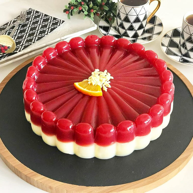 Silicone Charlotte Cake Pan  8 Inch Nonstick Round Silicone Molds