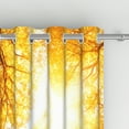 thumbnail image 5 of Aofoto Fall Tree Forest Blackout Curtains, Autumn Scenery Curtains for Home Bedroom Living Room , 2 Panel , 42x96 Inches, 5 of 5