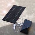 thumbnail image 3 of cargador de batería del banco de la energía USB del panel solar de 130x200m m 4.2W para el teléfono móvil Barbie Nuevos Originales, 3 of 9